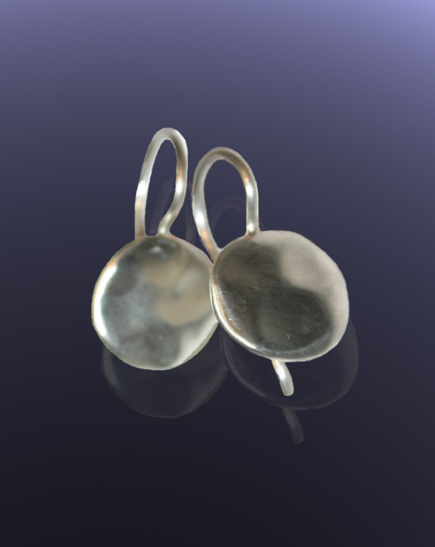 Antica Boucles d'oreilles MM - Or Gris 18 cts