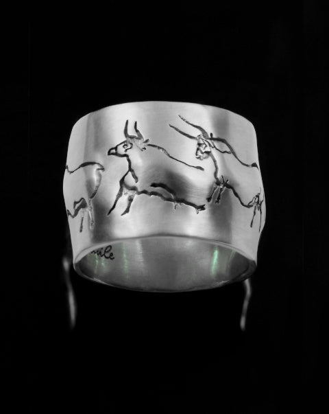 Bague Lascaux taureaux